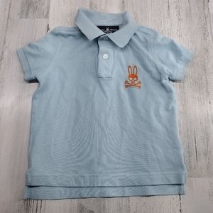 Psycho Bunny Polo Shirt Kids Size XXS 4
